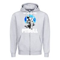 Heather Grey merch mr worldwide pit bull Zipper Hoodie - artisFamous