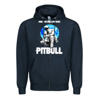 Navy merch mr worldwide pit bull Zipper Hoodie - artisFamous