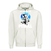 Oatmeal Heather merch mr worldwide pit bull Zipper Hoodie - artisFamous