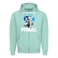 Seafoam merch mr worldwide pit bull Zipper Hoodie - artisFamous