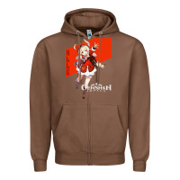 Chestnut Genshin Impact Klee Zipper Hoodie - artisFamous