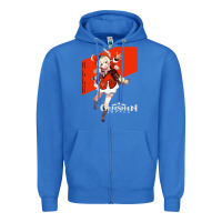 True Royal Genshin Impact Klee Zipper Hoodie - artisFamous