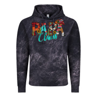 Cloud Black Papa Claus Vintage Hoodie - CowhideDigitalArt