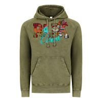 Vintage Olive Papa Claus Vintage Hoodie - CowhideDigitalArt