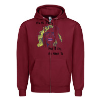Burgundy It's My Party And I'll Cry If I Want To happy christmas Zipper Hoodie - artisFamous
