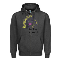 Charcoal Heather It's My Party And I'll Cry If I Want To happy christmas Zipper Hoodie - artisFamous