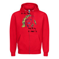 Red It's My Party And I'll Cry If I Want To happy christmas Zipper Hoodie - artisFamous