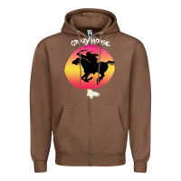 Chestnut neil crazy horse Zipper Hoodie - artisFamous