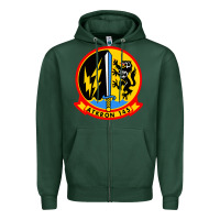 Sports Green va 145 attack squadron store Zipper Hoodie - artisFamous