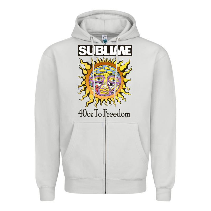 Sunflower Sublime 40oz To Freedom Zipper Hoodie by artisFamous | Teevron