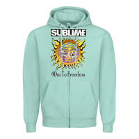 Seafoam sunflower sublime 40oz to freedom Zipper Hoodie - artisFamous