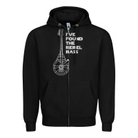 Black rebel bass Zipper Hoodie - artisFamous