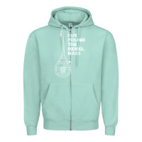Seafoam rebel bass Zipper Hoodie - artisFamous