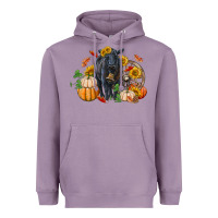 Lavender Fall black angus Heavyweight Hoodie - RanaPortraitStore