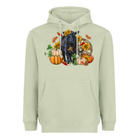 Matcha Fall black angus Heavyweight Hoodie - RanaPortraitStore