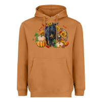 Meerkat Fall black angus Heavyweight Hoodie - RanaPortraitStore