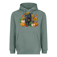 Sage Fall black angus Heavyweight Hoodie - RanaPortraitStore