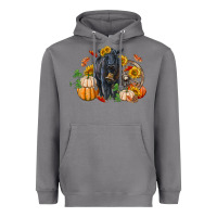 Storm Fall black angus Heavyweight Hoodie - RanaPortraitStore