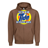 Chestnut sick and tide of these hoes Zipper Hoodie - artisFamous