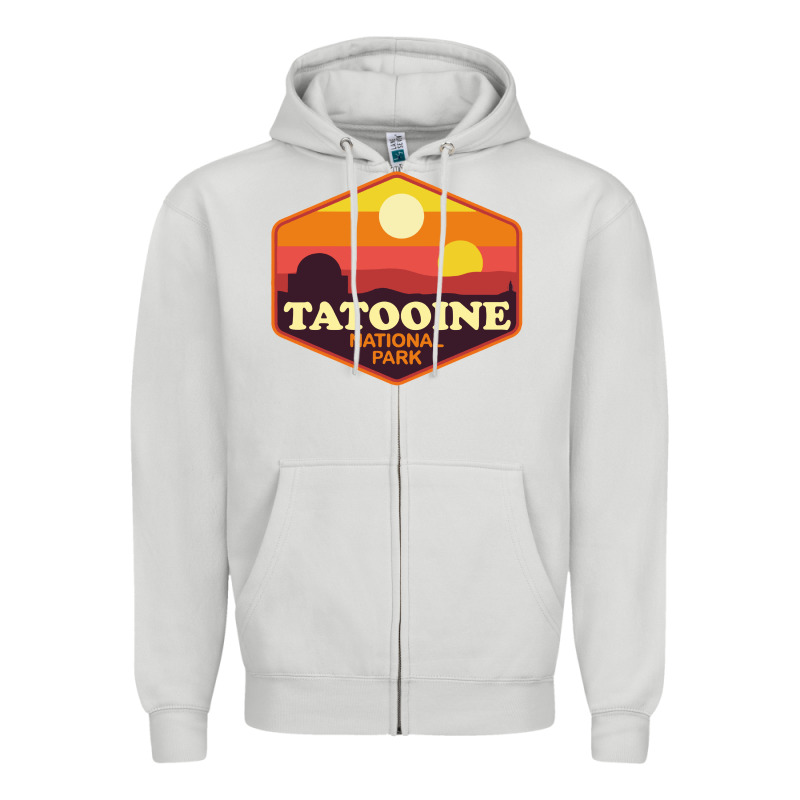 Tatooine National Park Zipper Hoodie by artisFamous | Teevron