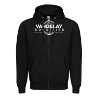 Black vandelay industries Zipper Hoodie - artisFamous