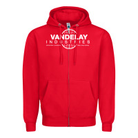 Red vandelay industries Zipper Hoodie - artisFamous