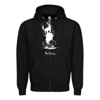 Black hollow void ,hollow knight  t shirt Zipper Hoodie - artisFamous