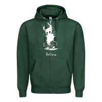Sports Green hollow void ,hollow knight  t shirt Zipper Hoodie - artisFamous