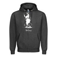 Charcoal Heather hollow void ,hollow knight  t shirt Zipper Hoodie - artisFamous