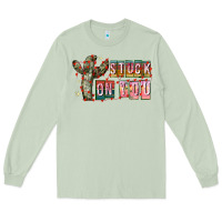 Matcha Stuck on You Long Sleeve Tee - CowhideDigitalArt