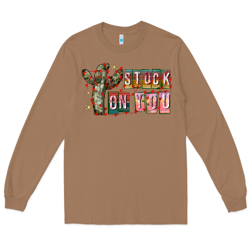 Stuck On You Long Sleeve Tee by CowhideDigitalArt | Teevron