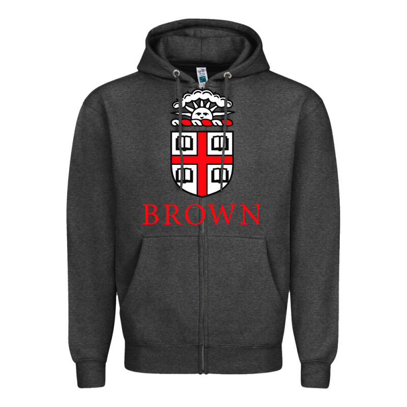 Brown University Zipper Hoodie by artisFamous | Teevron