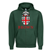 Sports Green brown university Zipper Hoodie - artisFamous