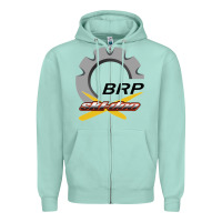 Seafoam brp ski doo Zipper Hoodie - artisFamous