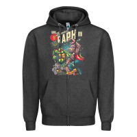 Charcoal Heather the incredible raph Zipper Hoodie - artisFamous