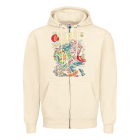 Sandshell the incredible raph Zipper Hoodie - artisFamous