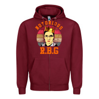 Burgundy rbg Zipper Hoodie - artisFamous