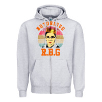 Heather Grey rbg Zipper Hoodie - artisFamous