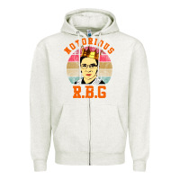 Oatmeal Heather rbg Zipper Hoodie - artisFamous