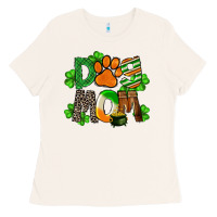 Bone St. Patricks Dog Mom Ladies Tee - FaDigitalArtStudio