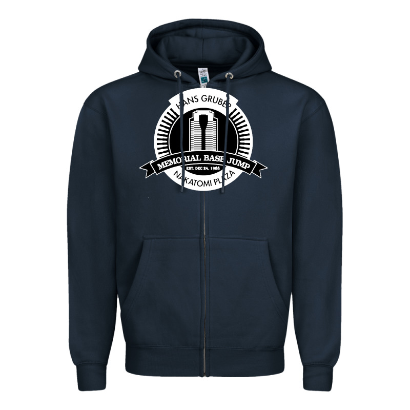 Hans Gruber Day Zipper Hoodie by artisFamous | Teevron