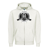 Oatmeal Heather hans gruber day Zipper Hoodie - artisFamous