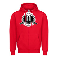 Red hans gruber day Zipper Hoodie - artisFamous