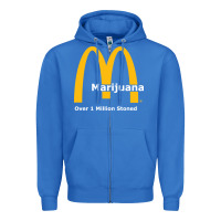 True Royal marijuana over 1 million stoned Zipper Hoodie - artisFamous