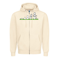 Sandshell lego Zipper Hoodie - artisFamous
