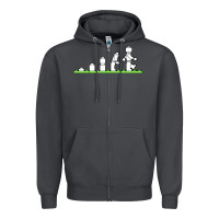 Smoke lego Zipper Hoodie - artisFamous