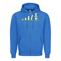 True Royal lego Zipper Hoodie - artisFamous