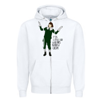 White berries and cream Zipper Hoodie - artisFamous