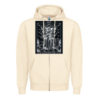 Sandshell hecate tarot card triple moon goddess witch wiccan pagan Zipper Hoodie - artisFamous