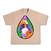 Burro halloween hands teardrop Urban Heavy Tee - BundleAndBundleShop